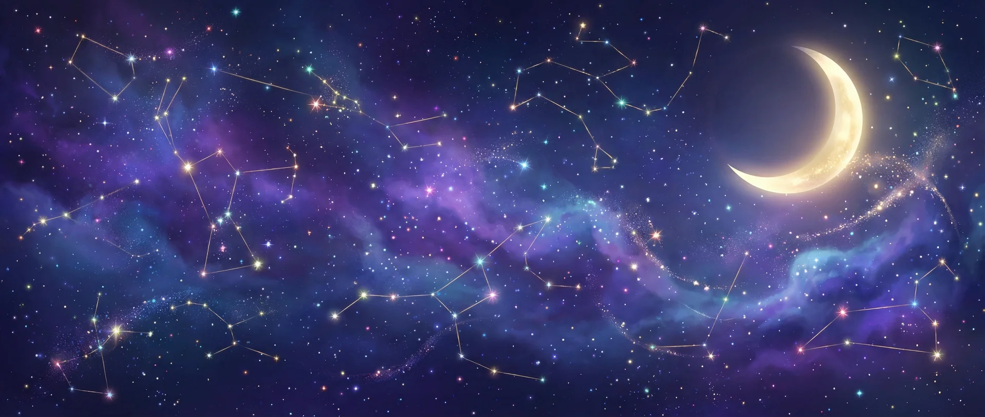 星空背景 - 张子凡丁钰琼结婚 | 每日星座运势与塔罗占卜